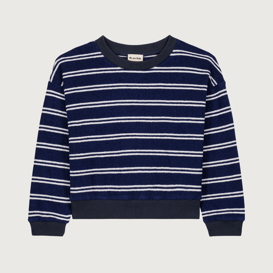 We Are Kids sweat NAT navy stripes