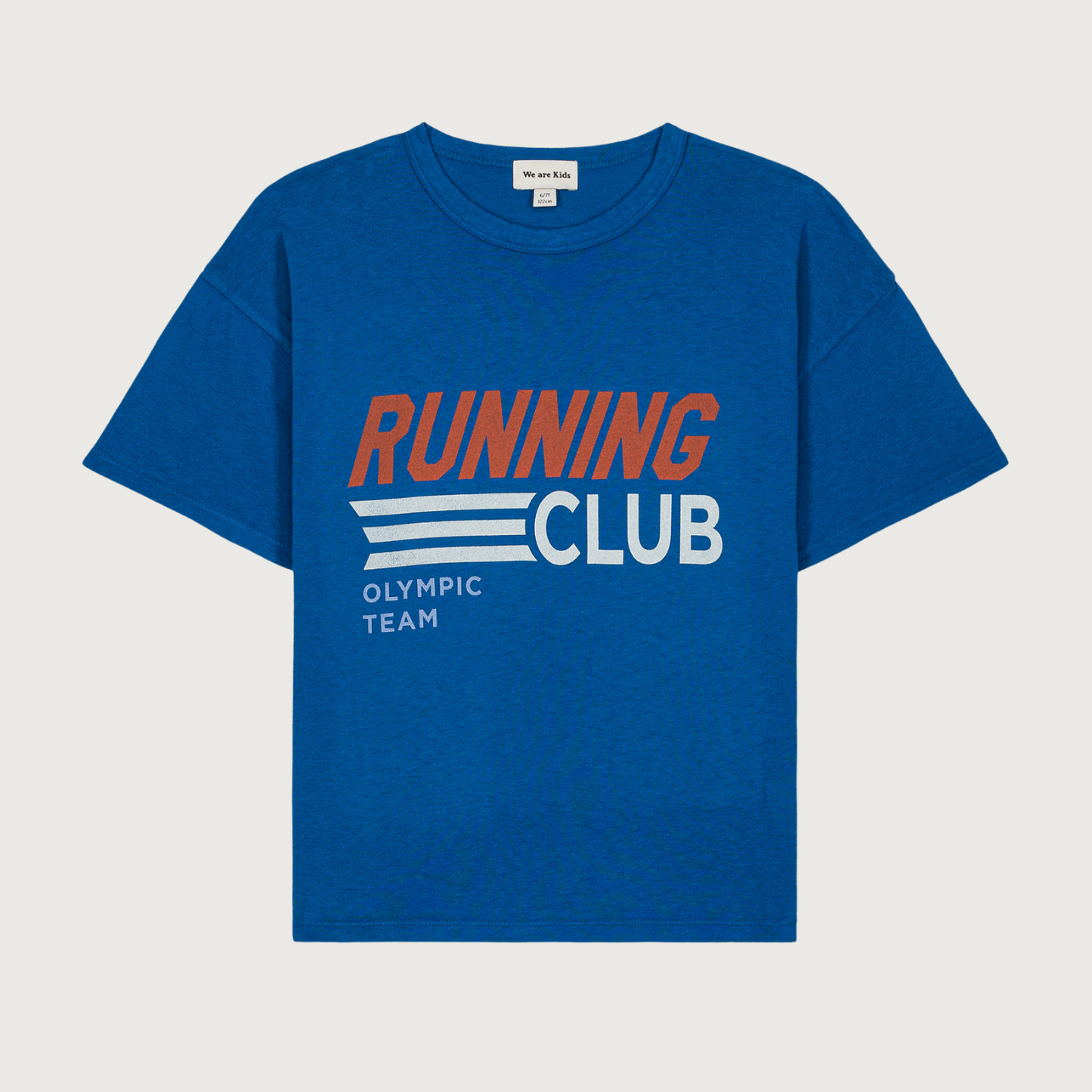 We Are Kids tee DYLAN bright blue running
