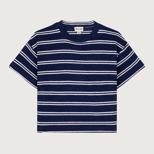 We Are Kids tee JORDAN navy stripes