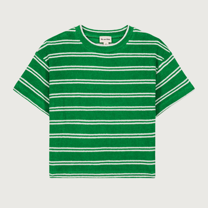 We Are Kids tee JORDAN summer green stripes