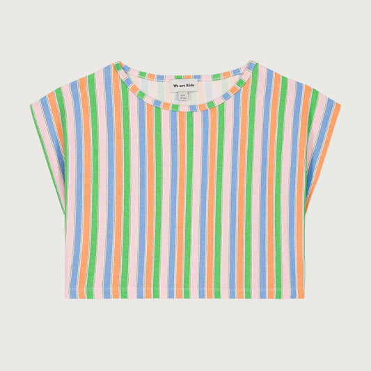 We Are Kids top JODIE happy stripes