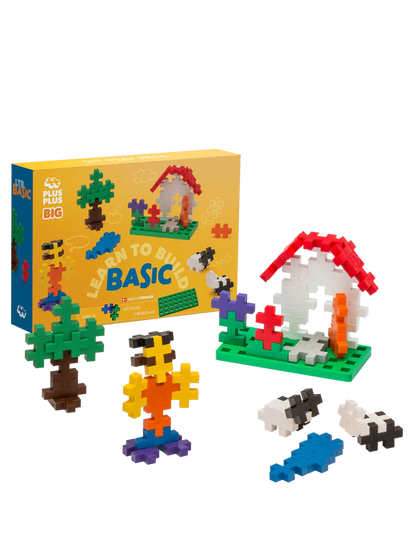 Plus Plus BIG Learn to build - 60 pcs