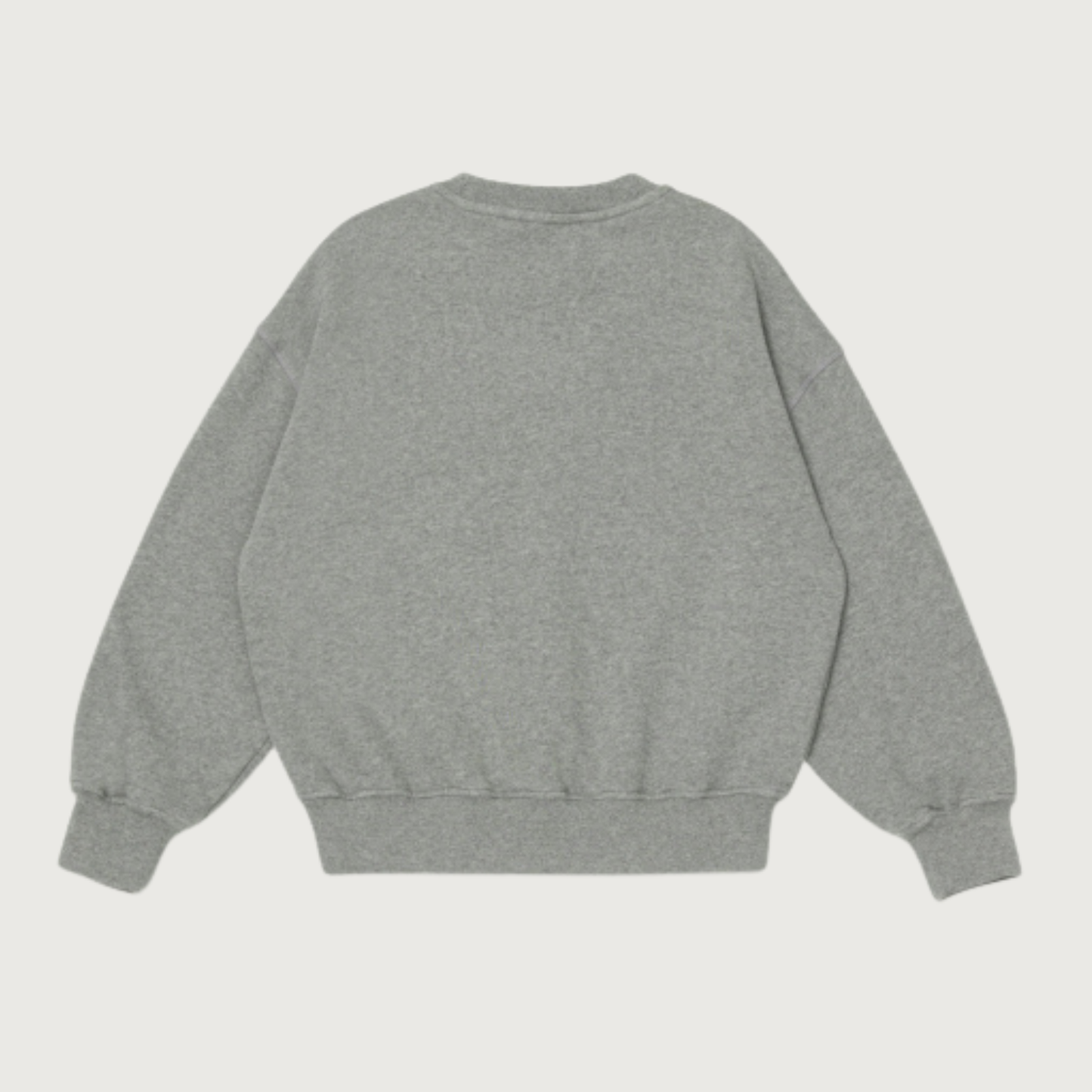 Main Story Crew sweatshirt grey melange fleece