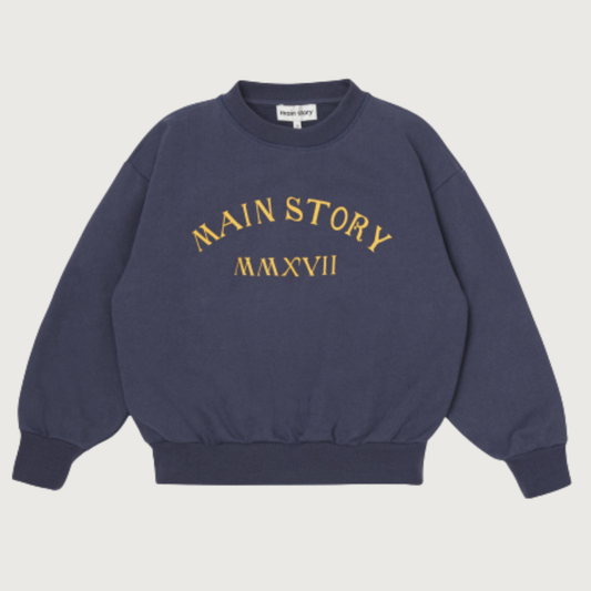 Main Story Bubble sweatshirt graystone fleece