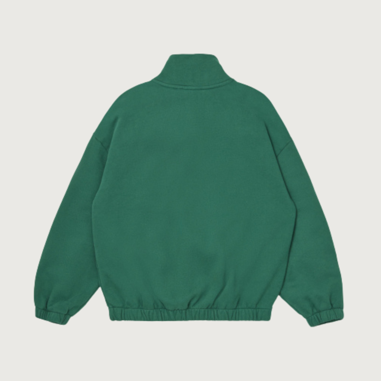 Main Story Funnel sweatshirt evergreen fleece