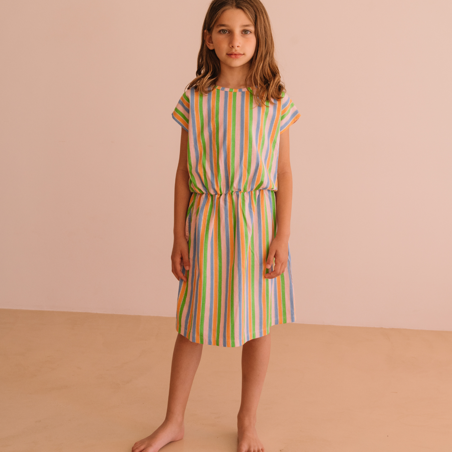 We Are Kids robe SUZY happy stripes