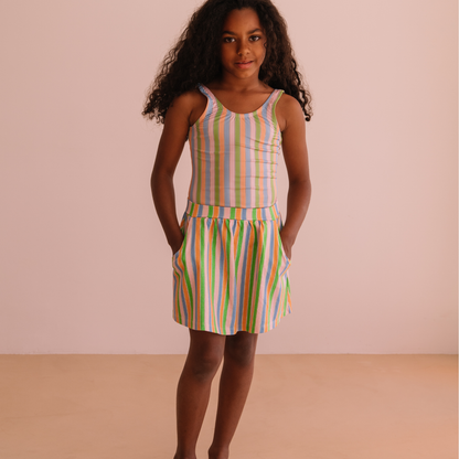 We Are Kids jupe ODA happy stripes