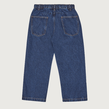 Main Story Loose fit jean washed blue denim