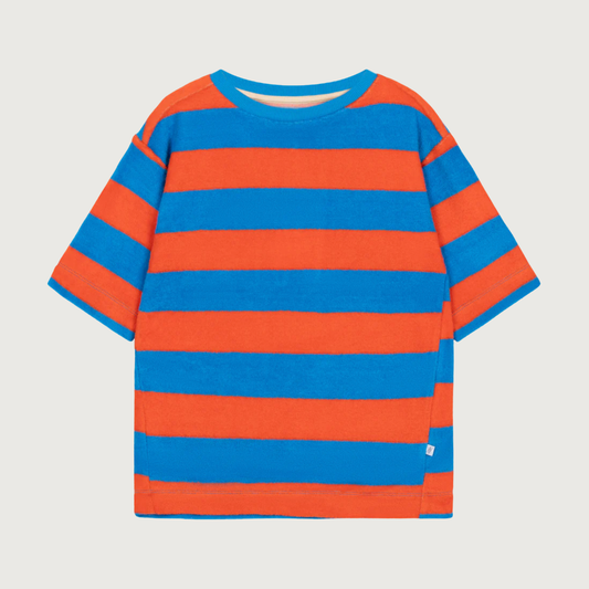 Repose AMS Sweat tee wave flame block sripe