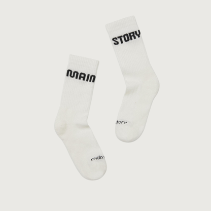 Main Story Sock milk knit