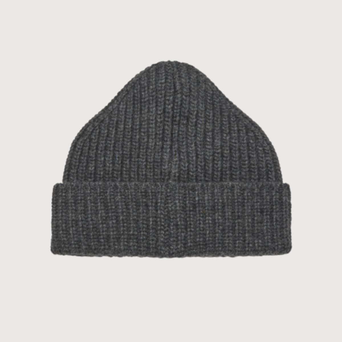 Main Story Beanie charcoal knit