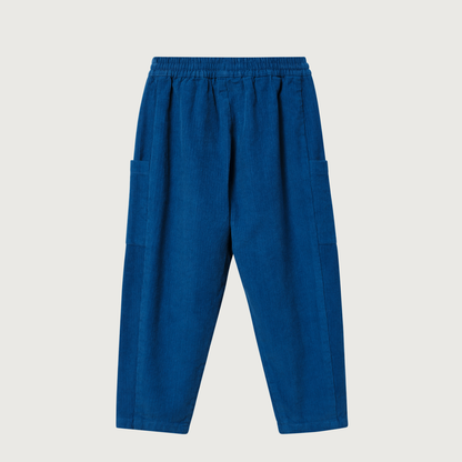 Goldie+Ace Blue corduroy kit pocket pants