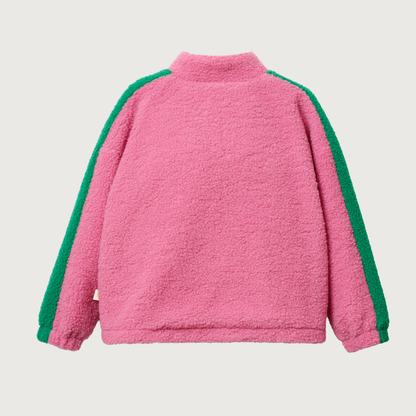 Goldie+Ace Retro pink teddy jacket