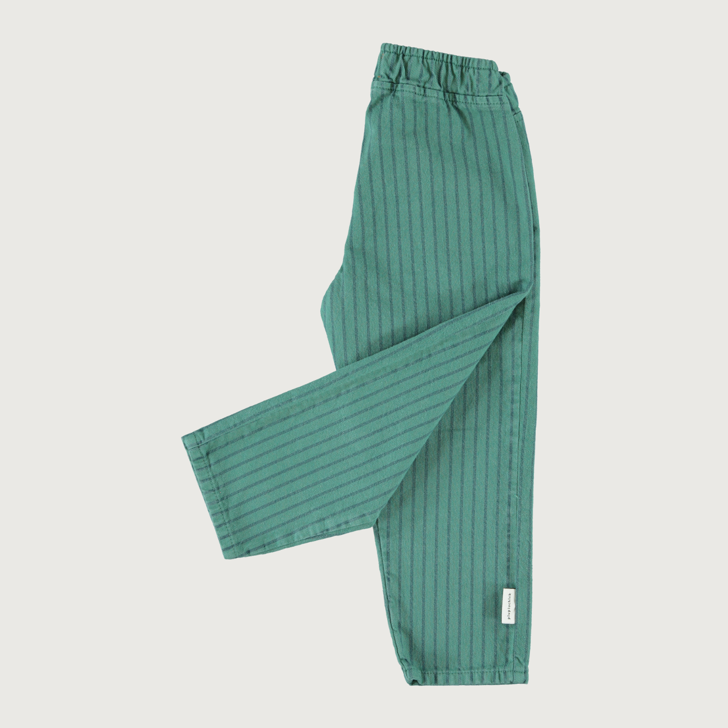 Piupiuchick Trousers green with black stripes