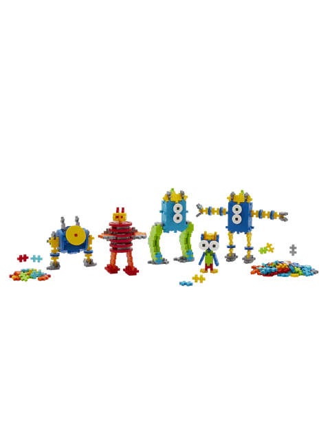Plus Plus Learn to build ROBOTS - 250 pcs
