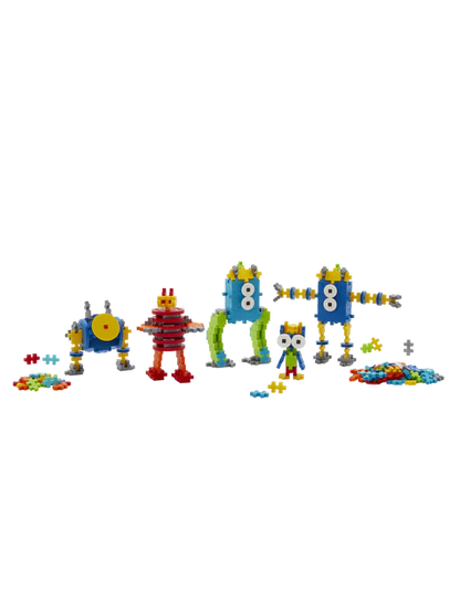 Plus Plus Learn to build ROBOTS - 250 pcs