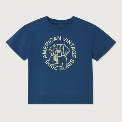 American Vintage Kids Fizvalley t-shirt ocean vintage