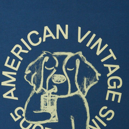 American Vintage Kids Fizvalley t-shirt ocean vintage