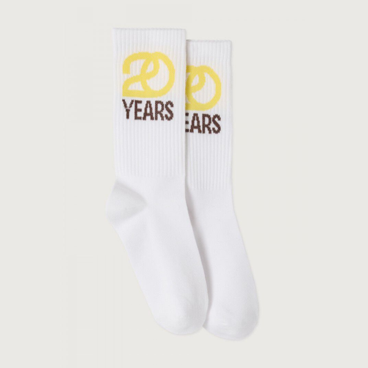 American Vintage Kids Clypsun socks blanc 20 YEARS