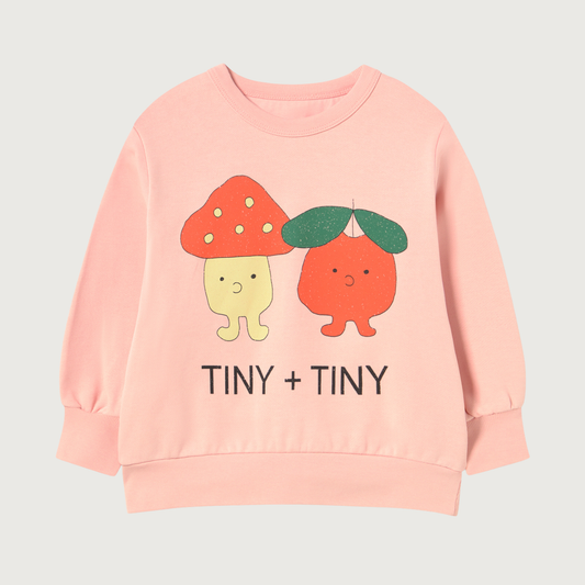 Tinycottons Tiny & Tiny graphic sweatshirt wild rose