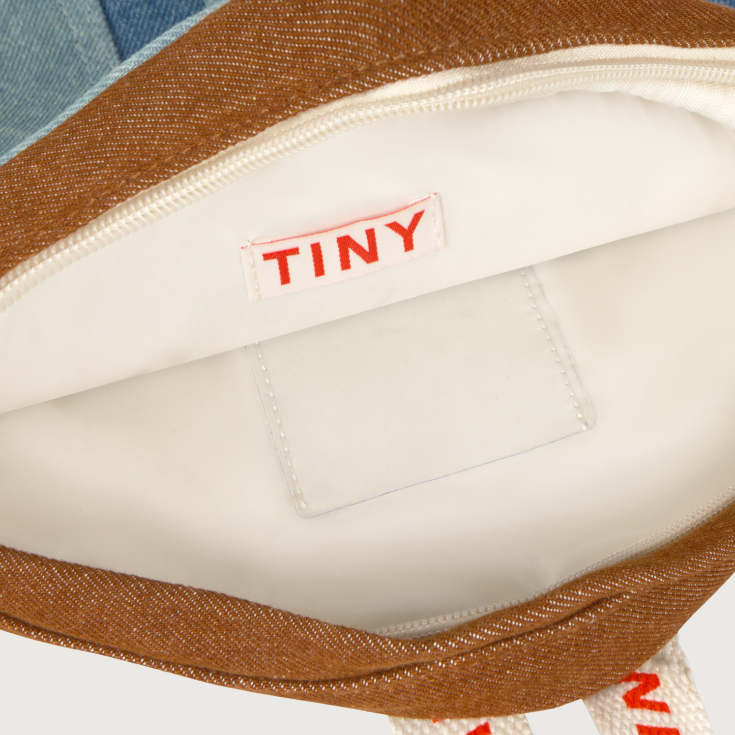 Tinycottons House Toddler backpack base denim blue