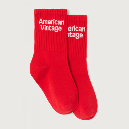 American Vintage Kids Clypsun socks ladybird
