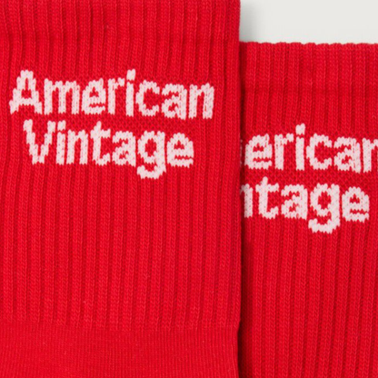 American Vintage Kids Clypsun socks ladybird