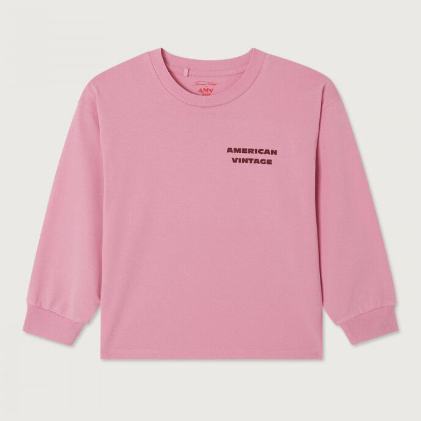 American Vintage Kids Fizvalley t-shirt cotton candy