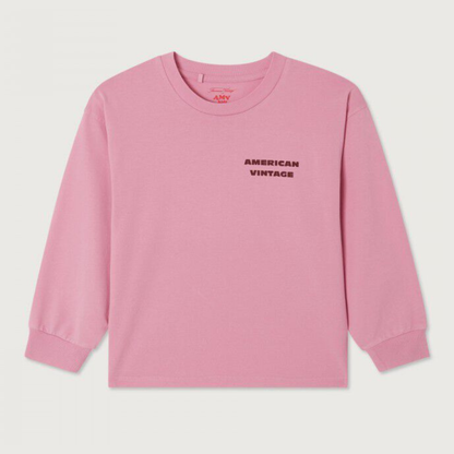 American Vintage Kids Fizvalley t-shirt cotton candy