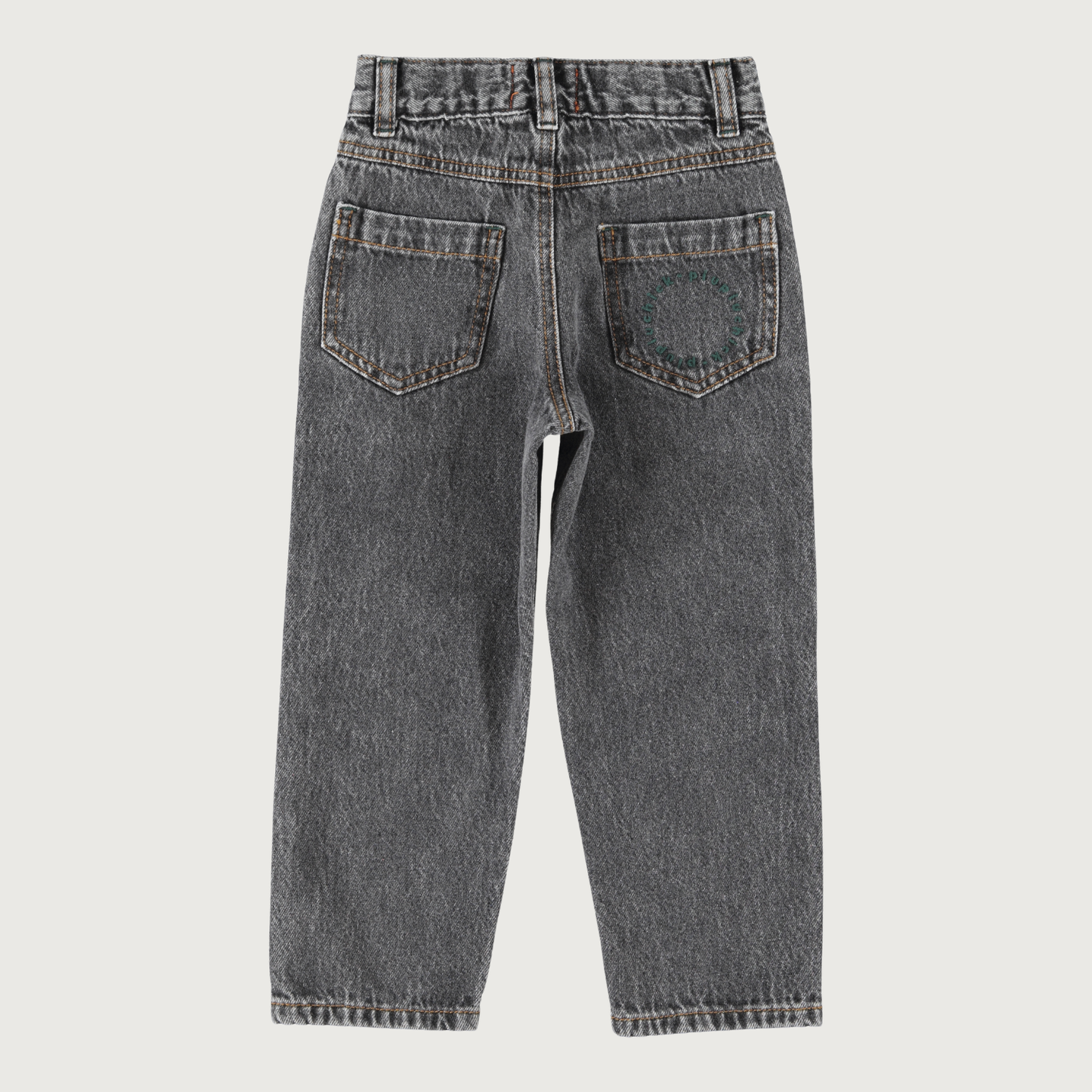 Piupiuchick Unisex trousers grey denim