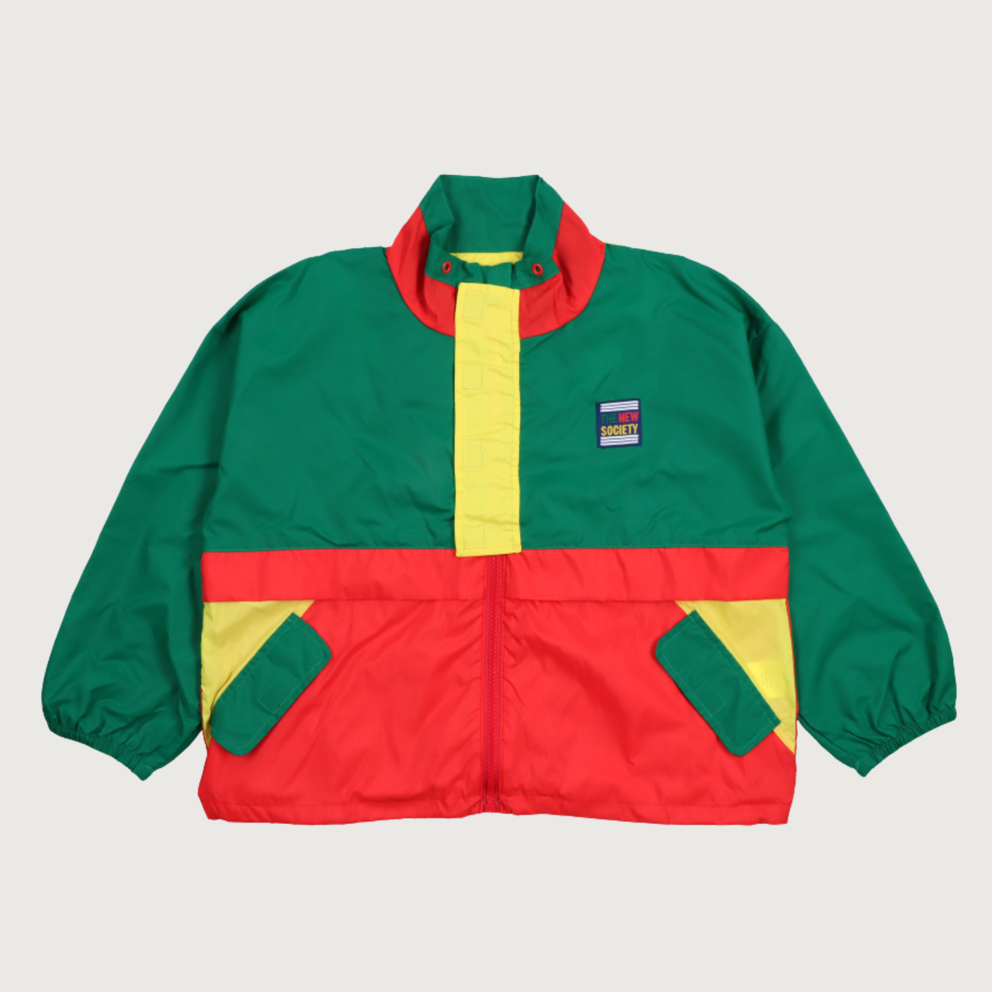 The New Society PANSY Jacket color block