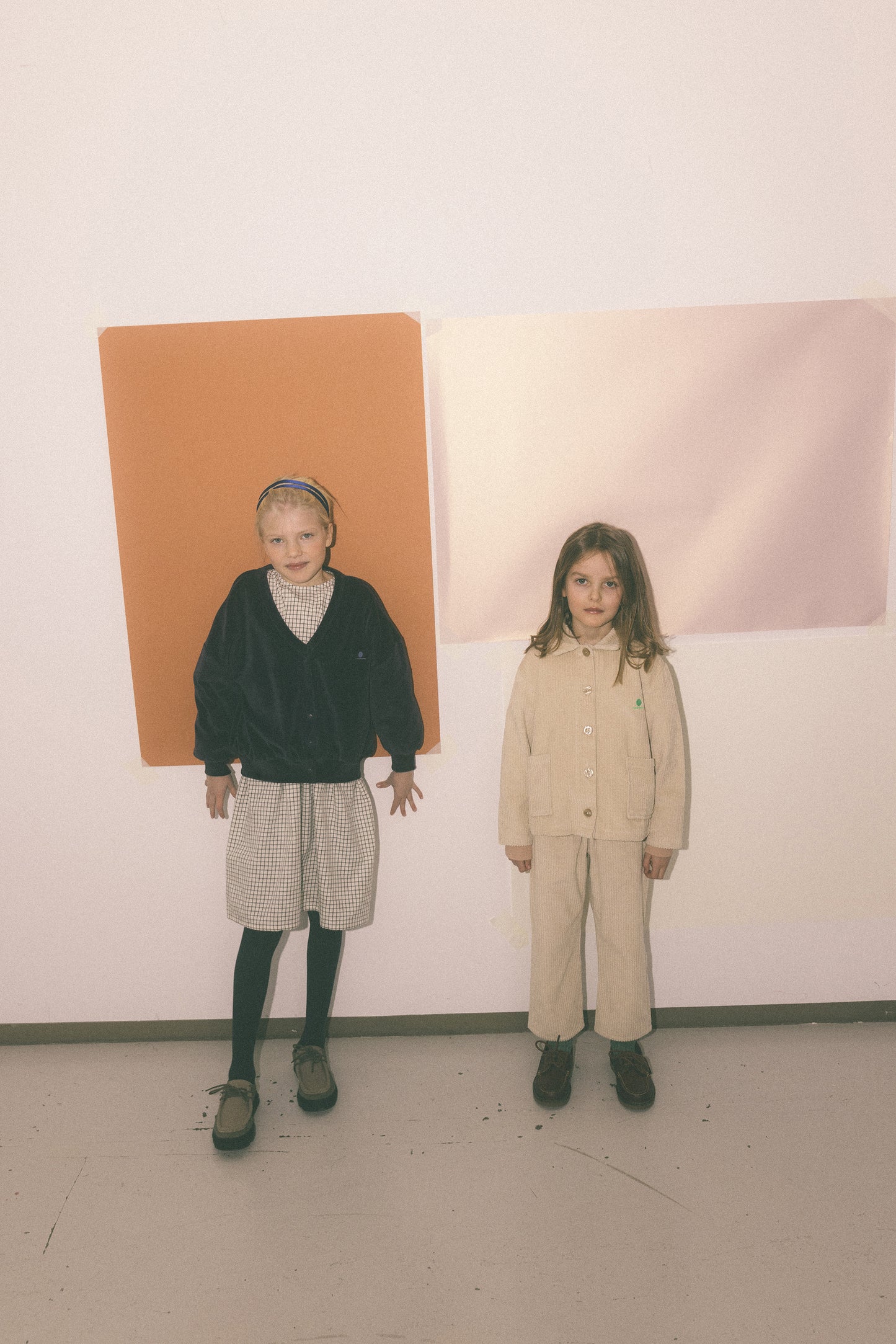 We Are Kids Pantalon Tomaso ribbed velvet RICE / 10-11Y