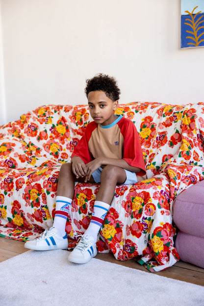 The Campamento Color Block Red T-shirt