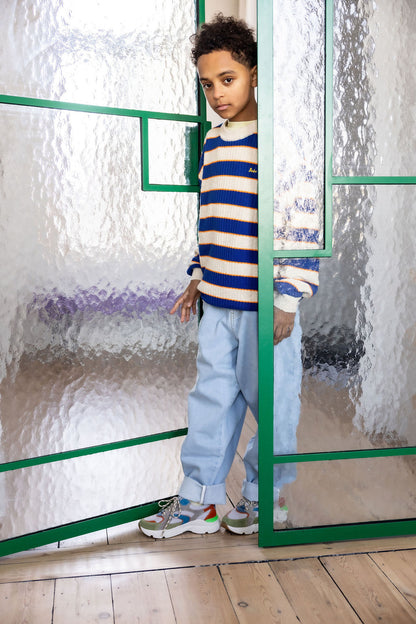 Main Story Baggy Jean extra bleach wash denim