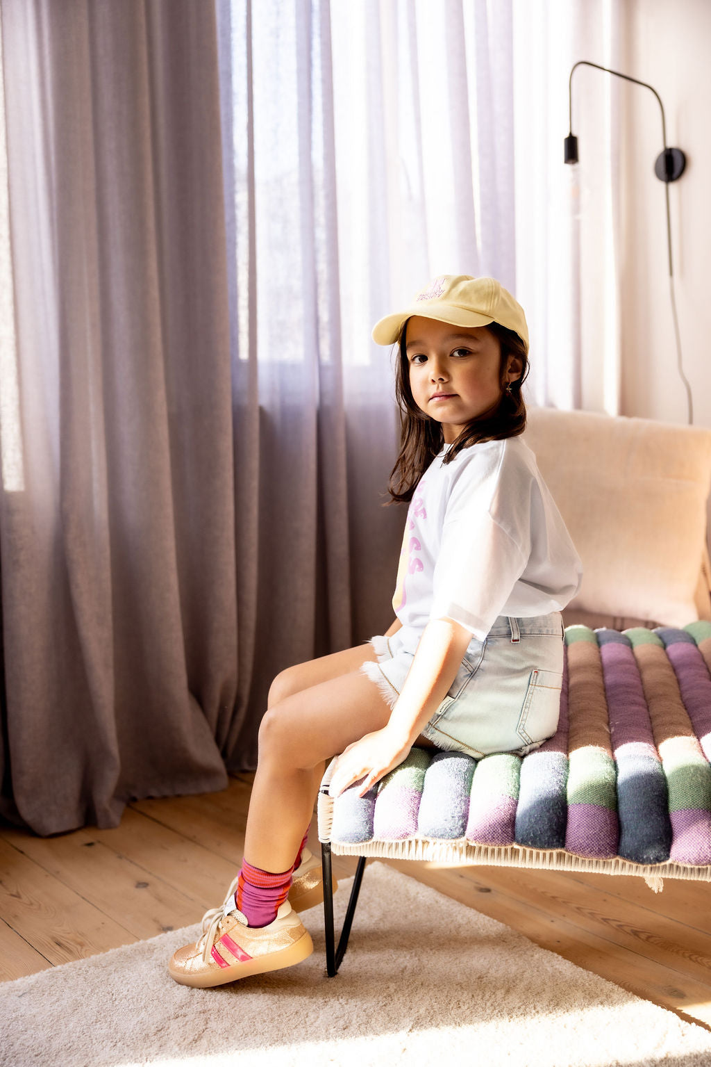 The New Society SMILEY T-shirt pure cloud