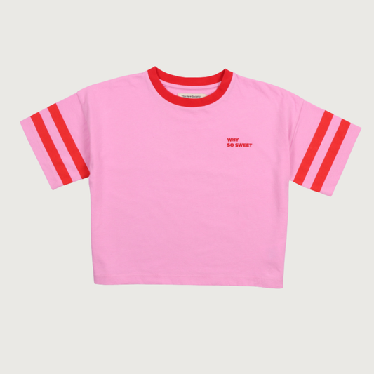 The New Society CANNA T-shirt pink lavander / 3Y