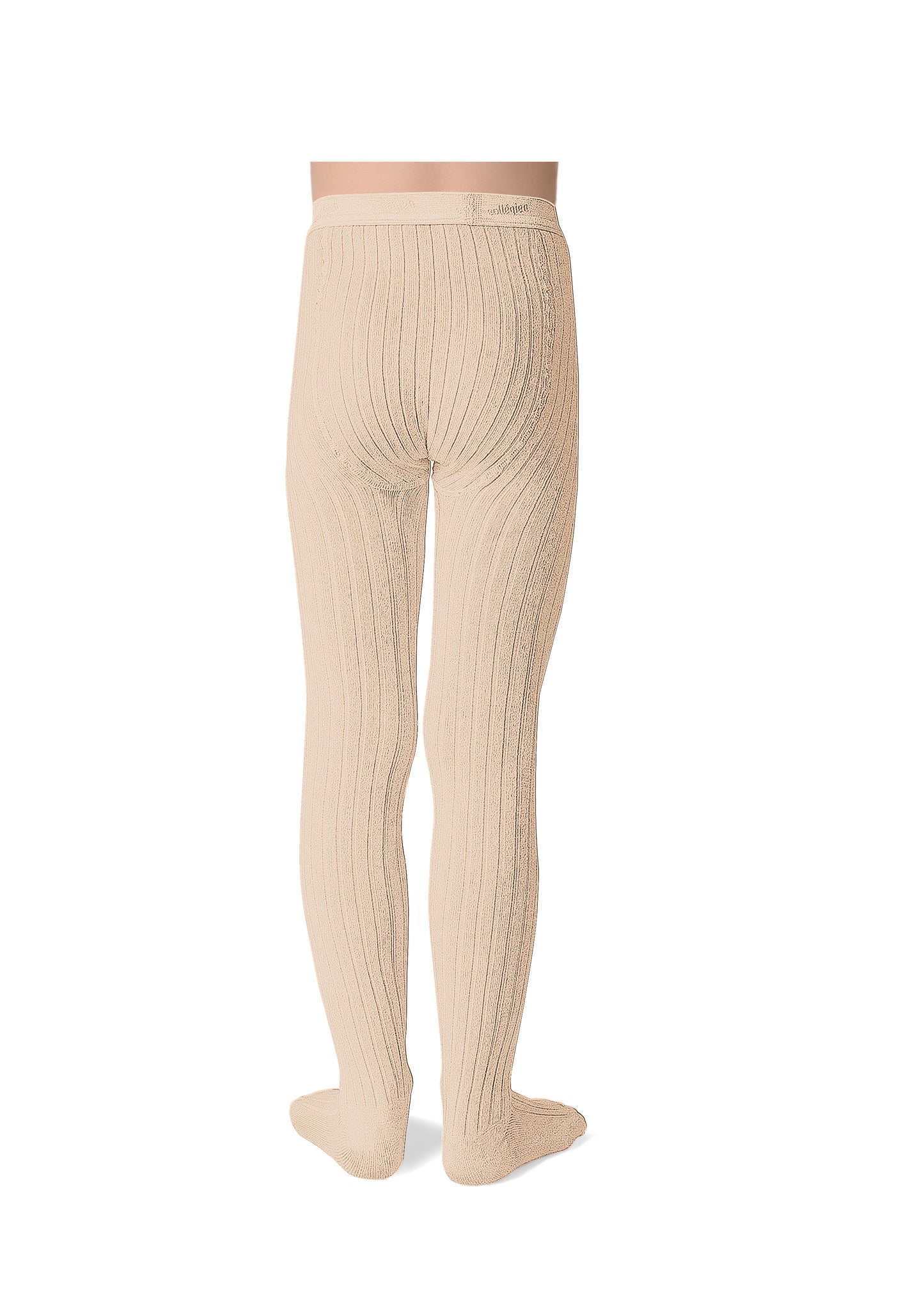 Collégien Louise ribbed tights SABLE