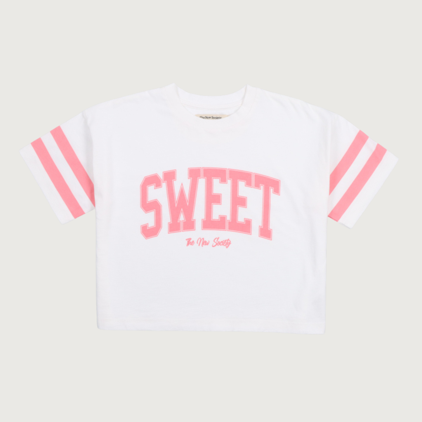 The New Society DAYLILY T-shirt pure cloud