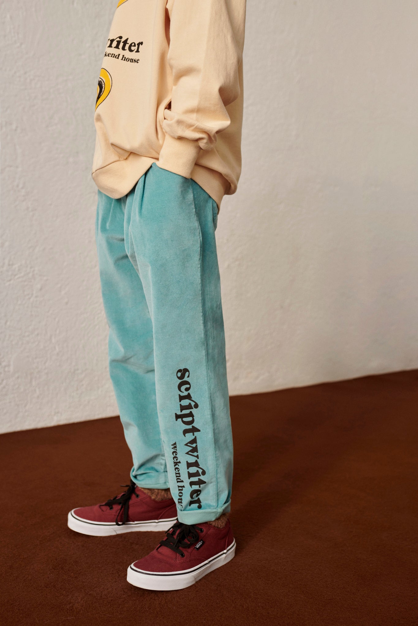 Weekend House Kids SCRIPTWRITER pants turquoise