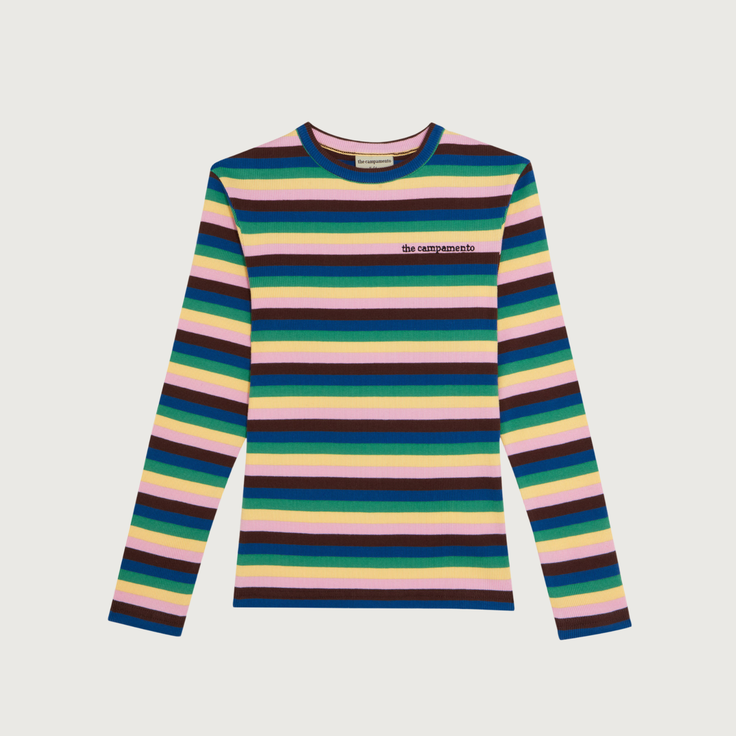 The Campamento Multicolor stripes T-shirt