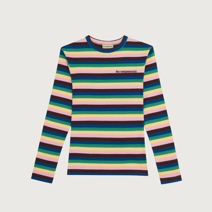 The Campamento Multicolor stripes T-shirt