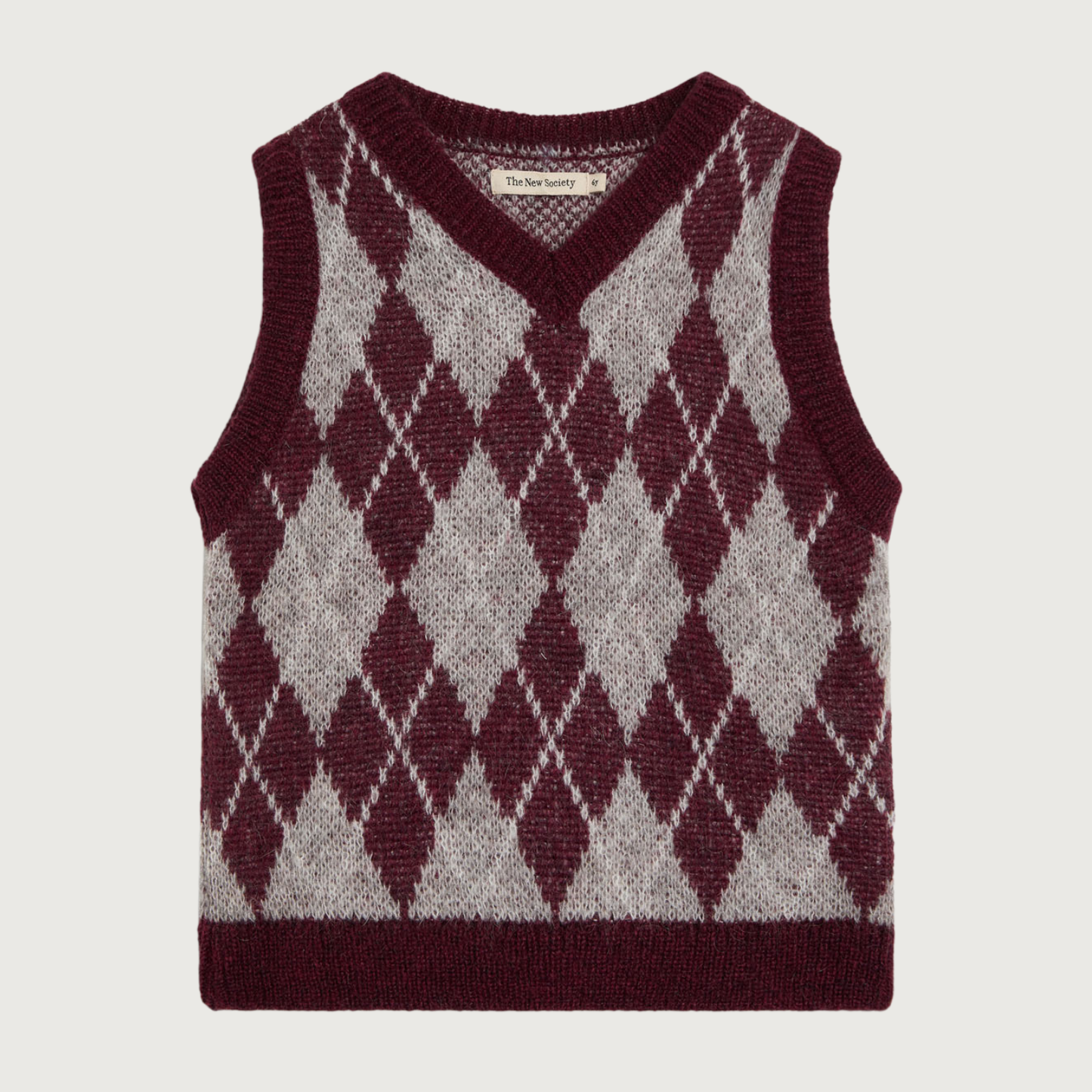The New Society Dune Waistcoat dune diamond