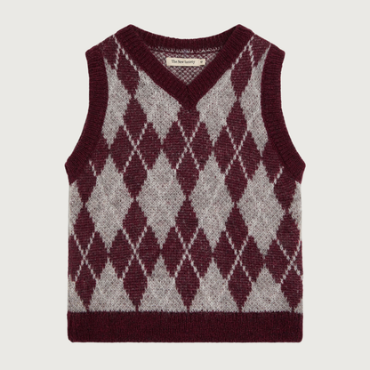 The New Society Dune Waistcoat dune diamond