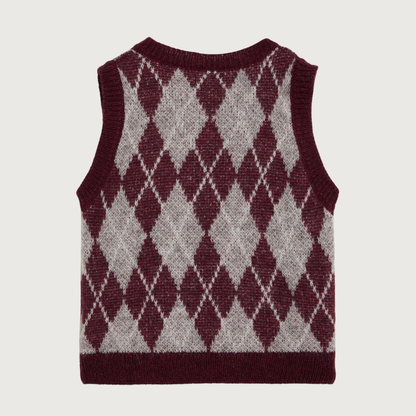 The New Society Dune Waistcoat dune diamond