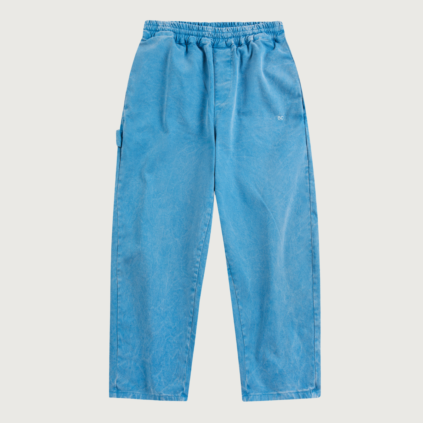 Bobo Choses Booo Bo Choses Tag woven pants light blue