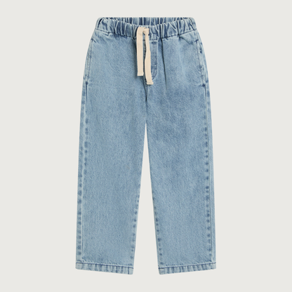The New Society Ridge Denim trousers mid blue