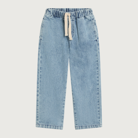 The New Society Ridge Denim trousers mid blue