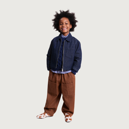 Wynken Denim studio pant tobacco