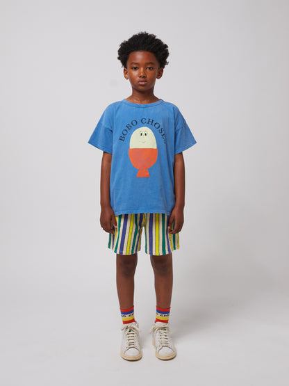 Bobo Choses MORNING EGG T-shirt light blue