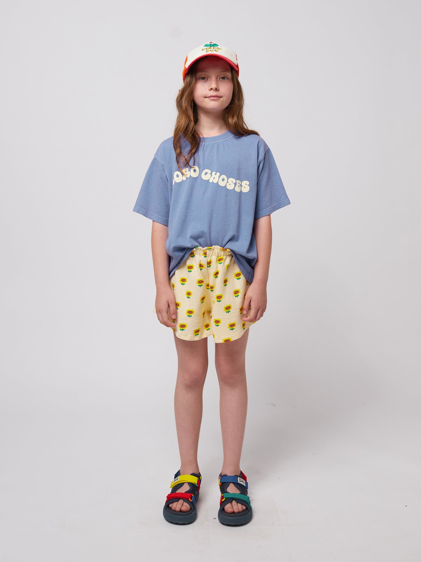 Bobo Choses SUNFLOWER all over shorts
